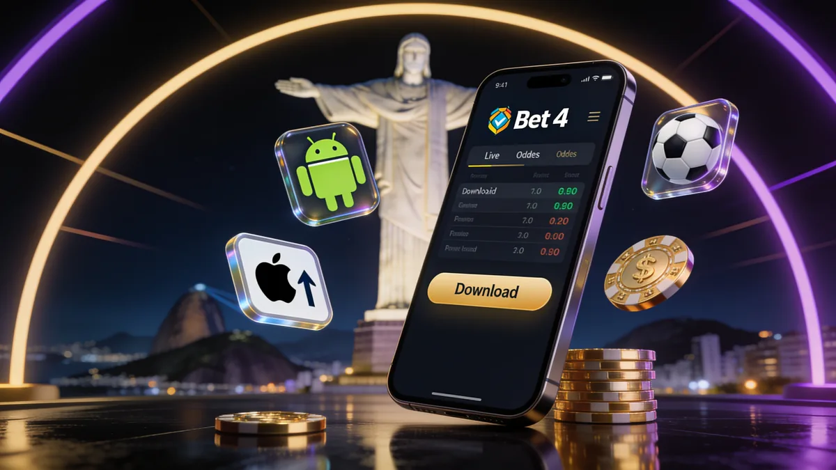 bet 4 no Brasil — Cadastro pelo Celular ou Aplicativo