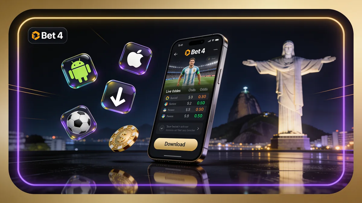 bet 4 no Brasil — Sobre o App da Bet4